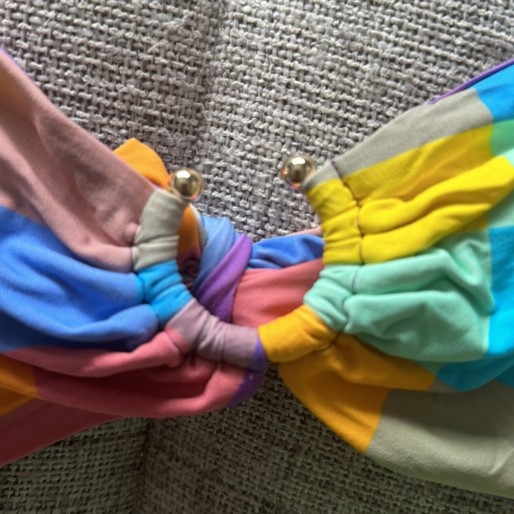 WeWoreWhat Multicolor Bandeau Bikini - Picture 7 of 10